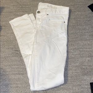 Gap Always Skinny White Jeans